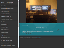 Tablet Screenshot of kenabraham.com